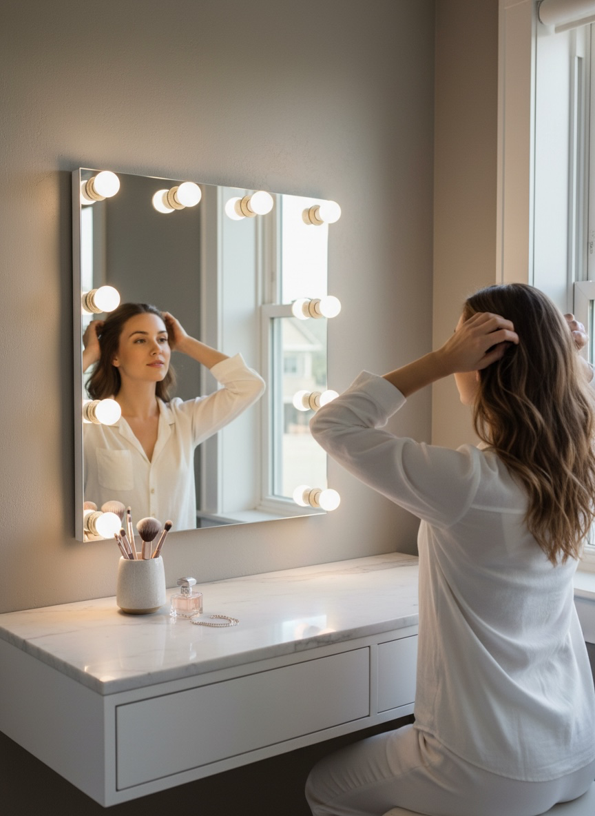 Rossow Hollywood Makeup Mirror