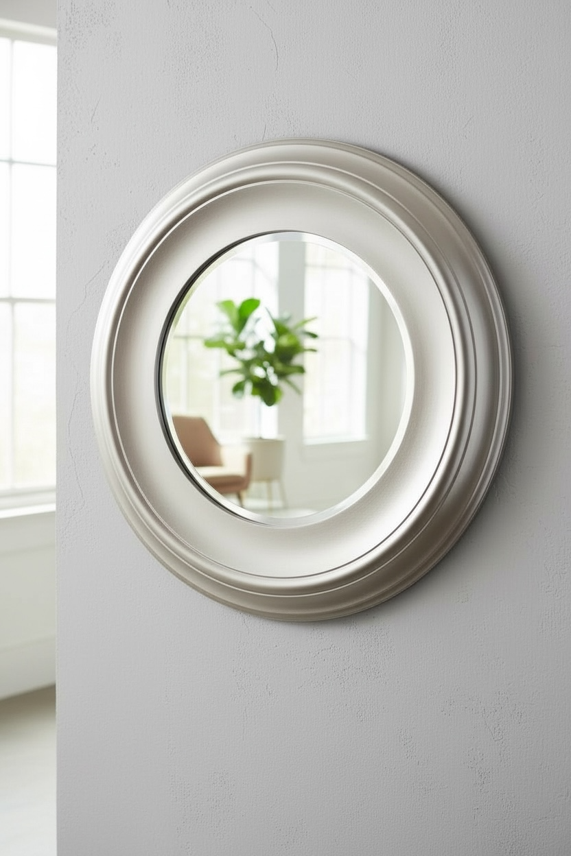 Champagne Leaf Mirror