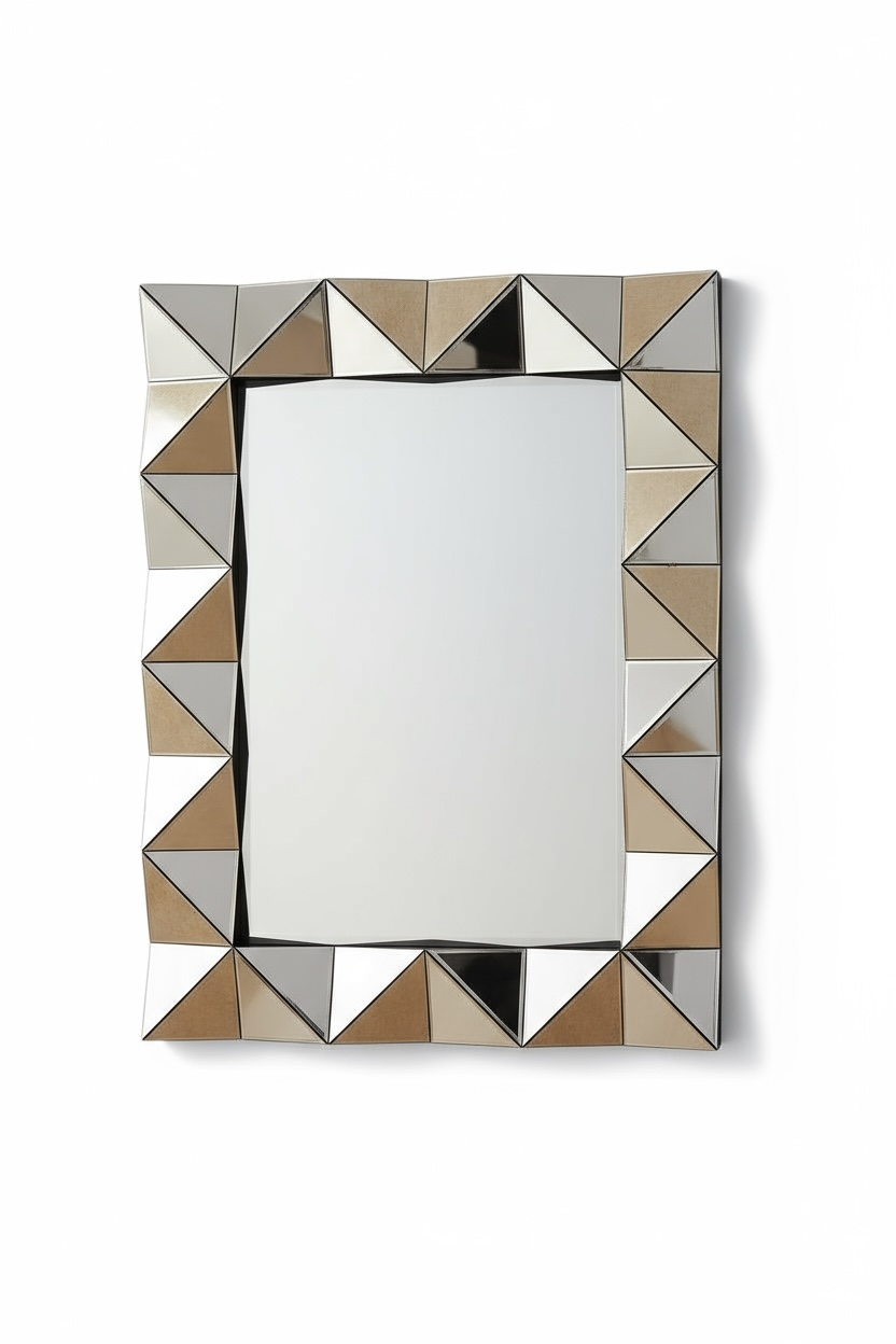 Amaze Squares Decorative Mirror