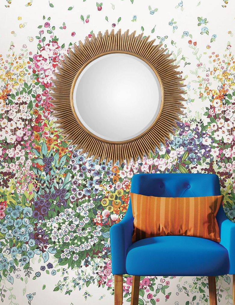 Metal Sticks Decorative Mirror - Mirrorwalla