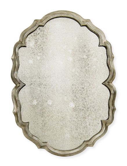 Oval Champagne Dc Mirror