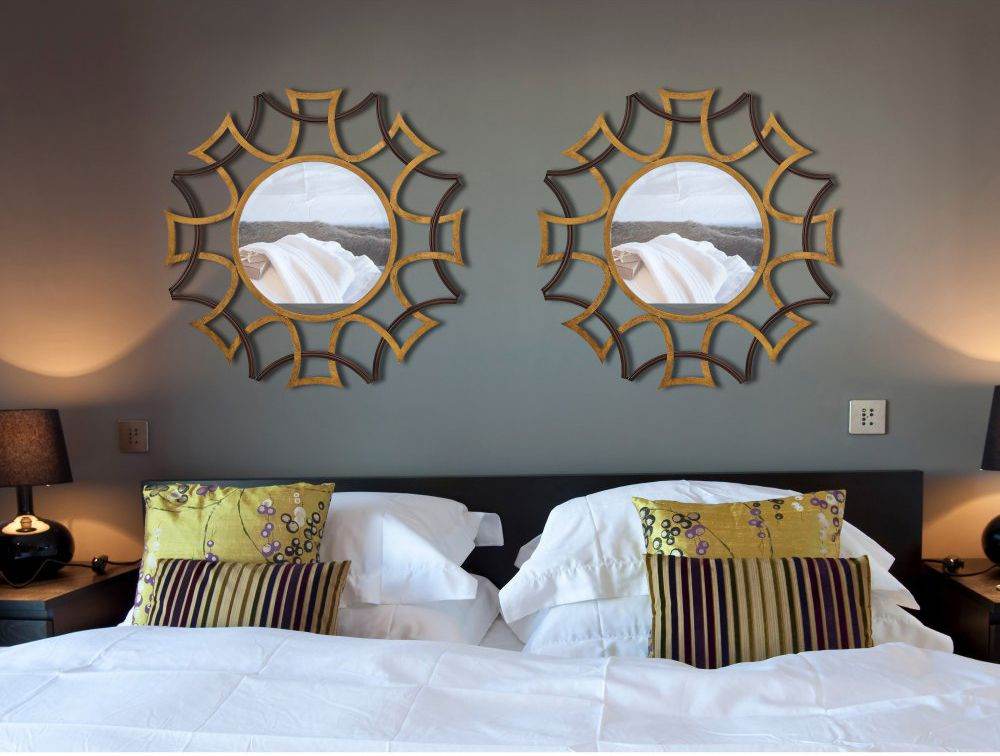 Black & Gold Scorpion DC Mirror - Mirrorwalla