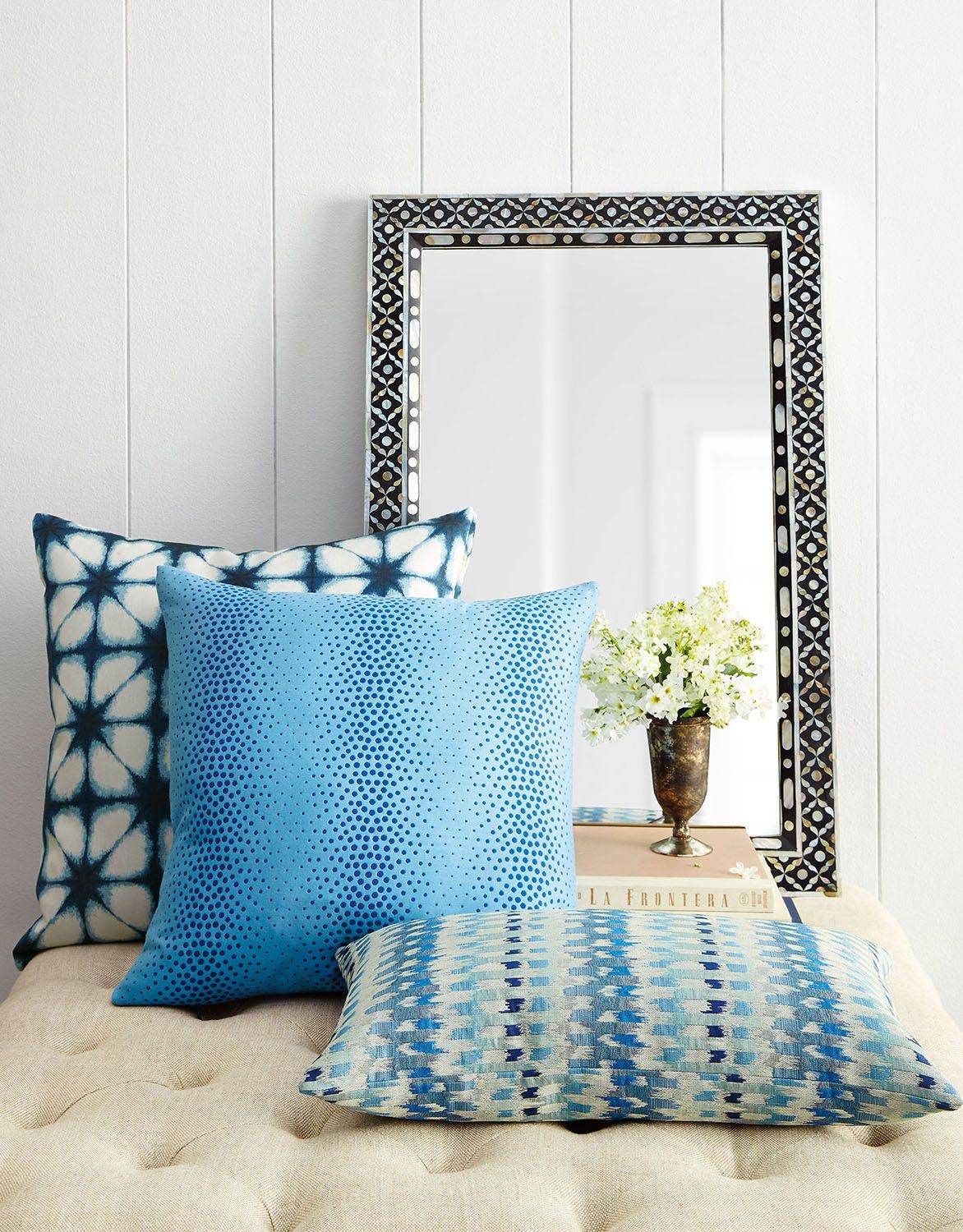 Mop Patterned Dc Mirror - Mirrorwalla