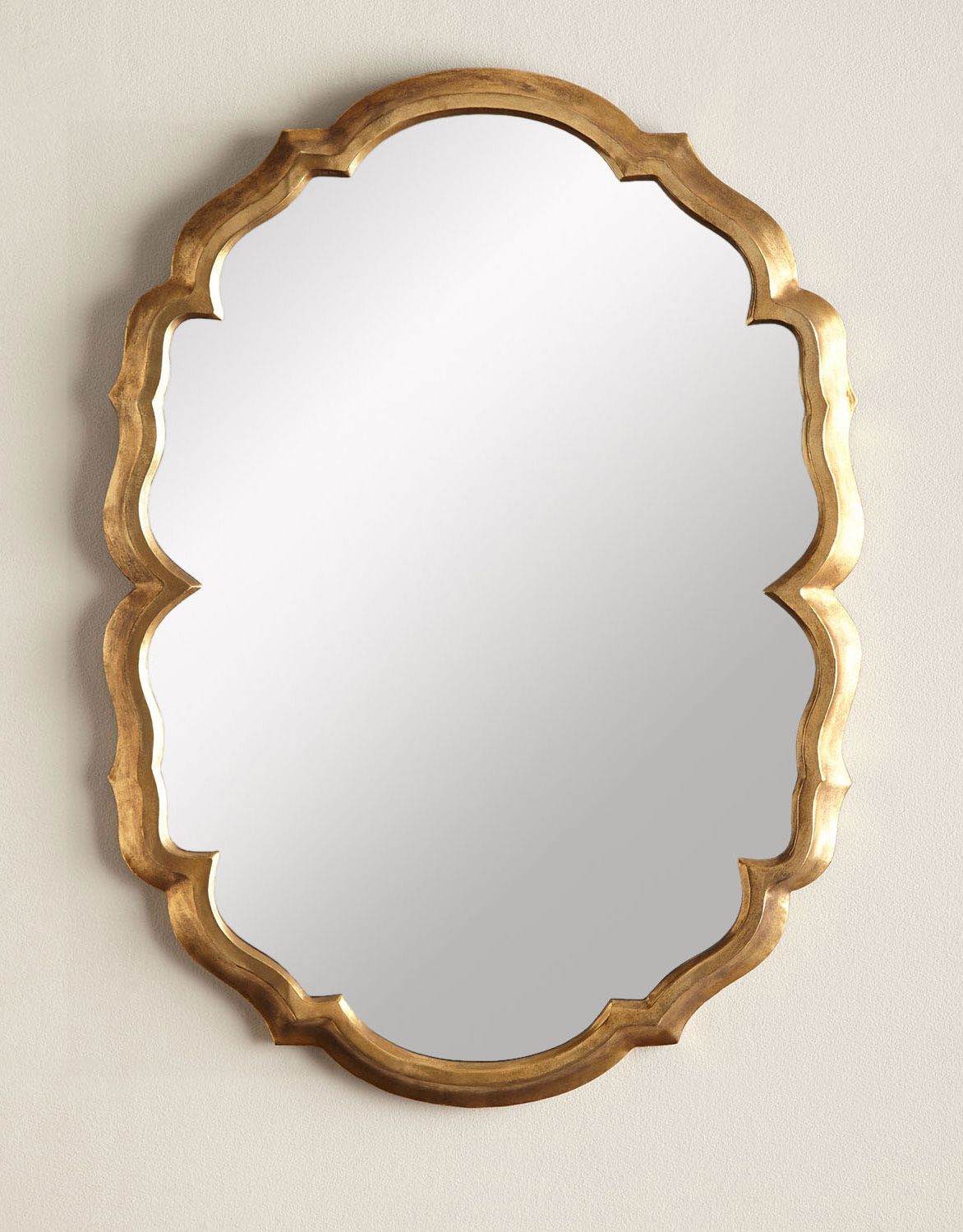 Antique Oval Dc Mirror