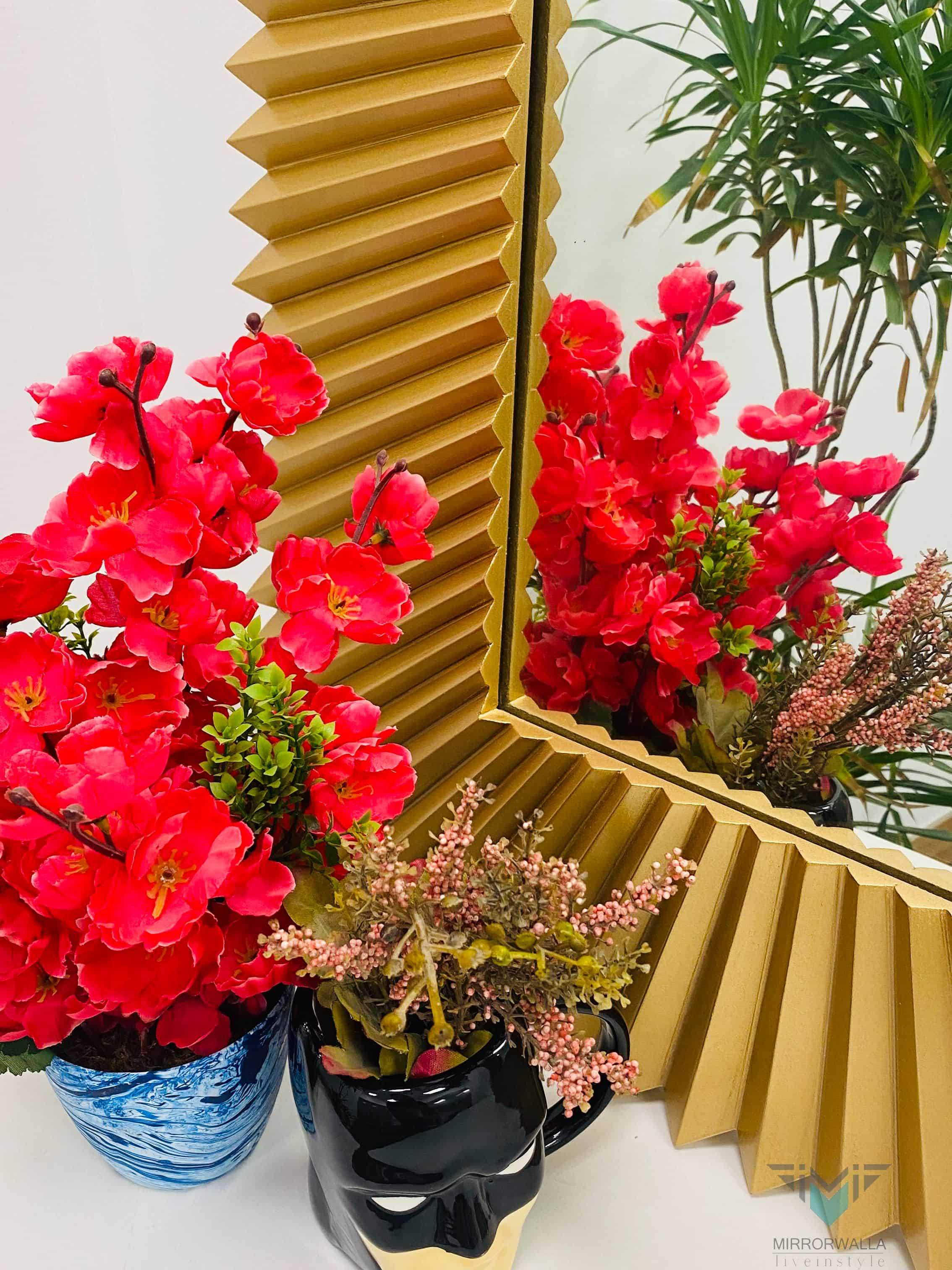 Rectowaves Decorative Mirror - Mirrorwalla