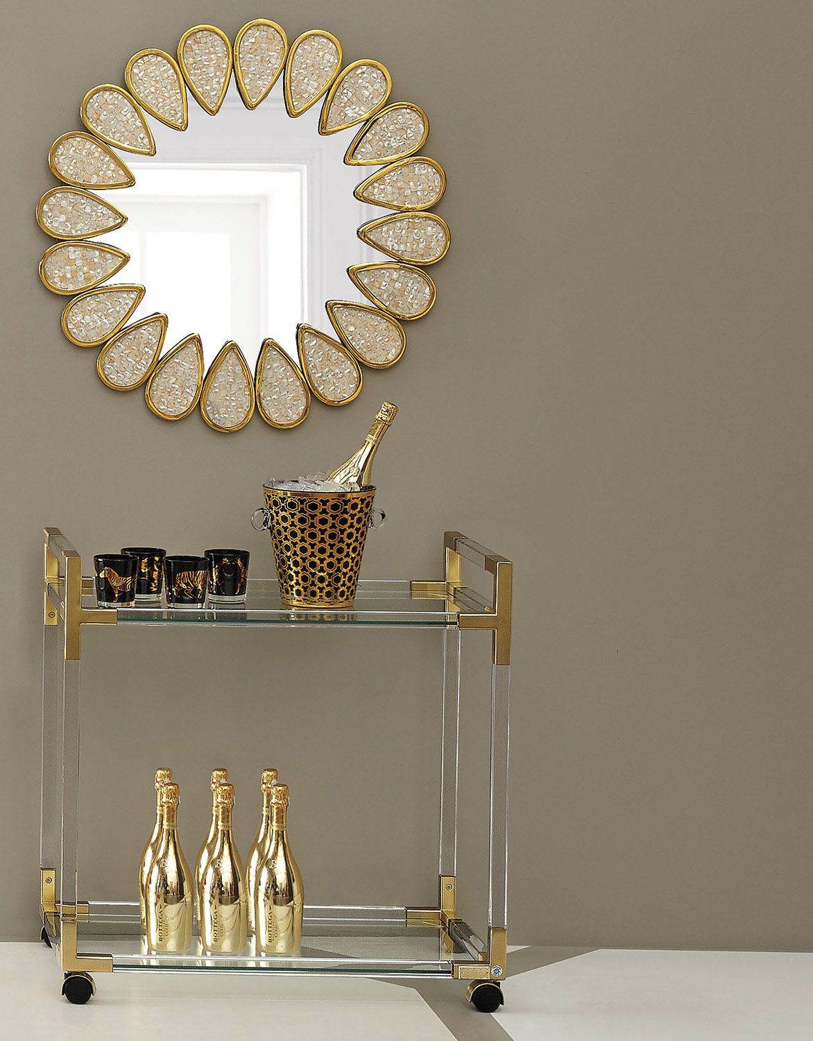MOP Leafs Decorative Mirror - Mirrorwalla