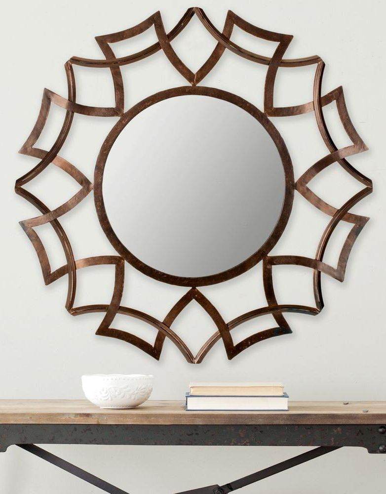 Copper Cross Decorative Mirror - Mirrorwalla