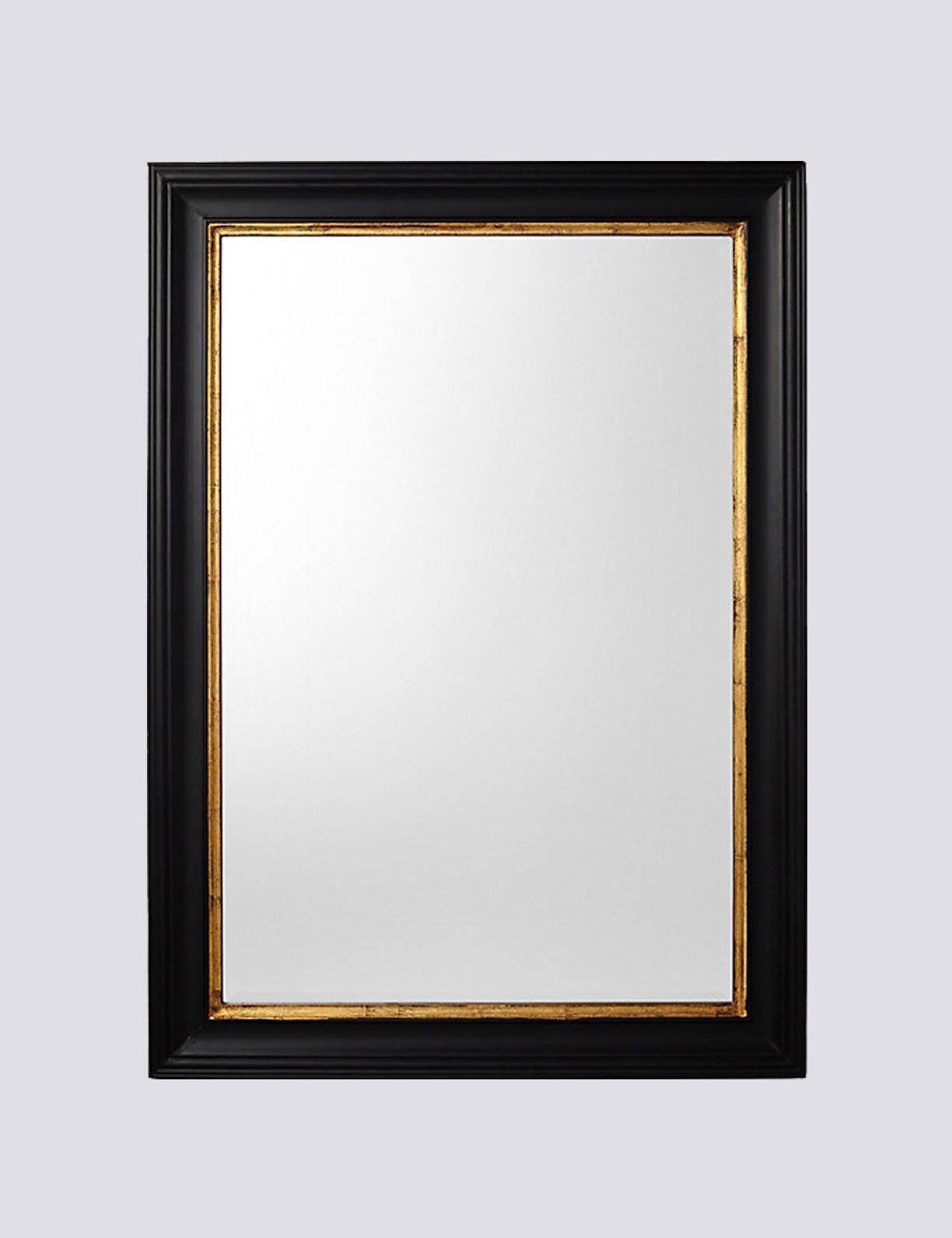 Gold N Black Decorative Mirror - Mirrorwalla