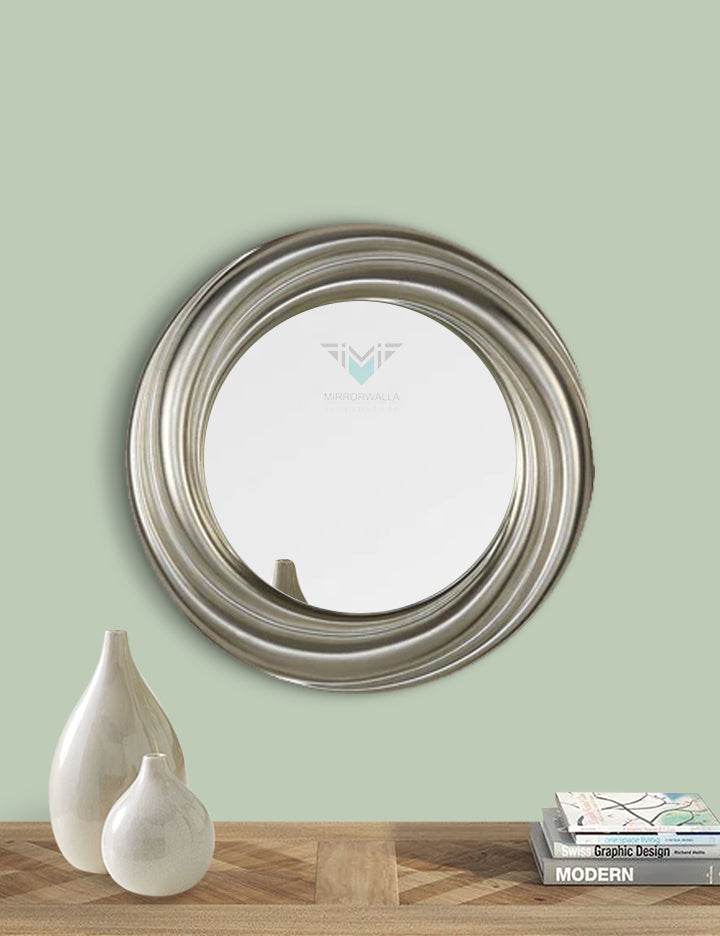 Champagne Leaf Mirror - Mirrorwalla