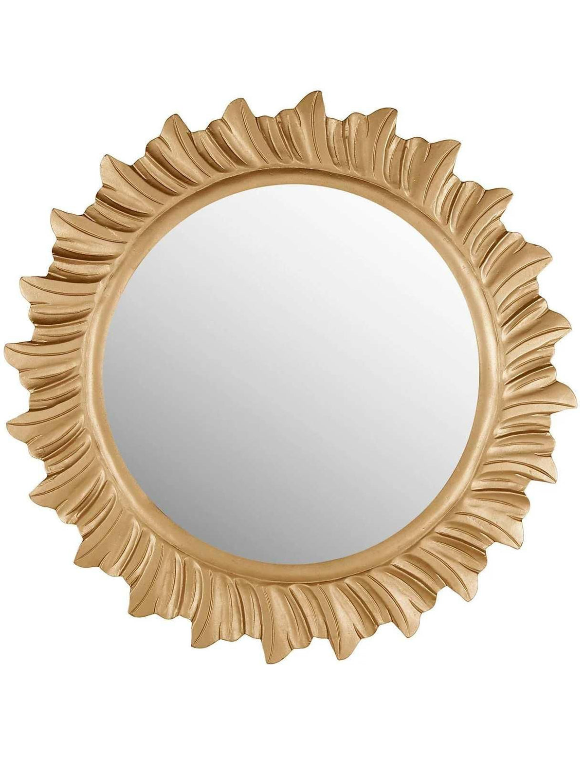 Gold Leaf Newsun Mirror