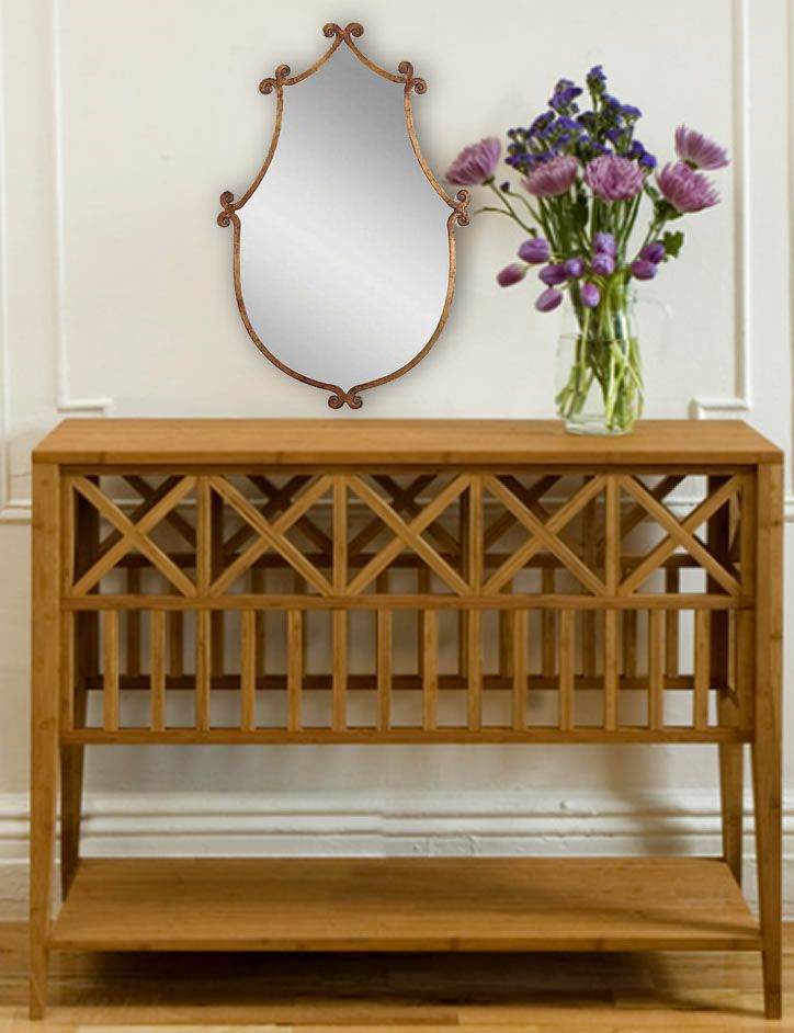 Antique Rod Decorative Mirror - Mirrorwalla