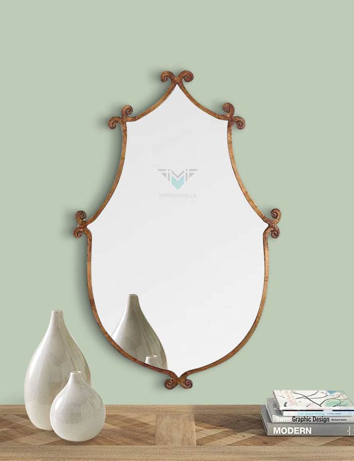 Antique Rod Decorative Mirror - Mirrorwalla