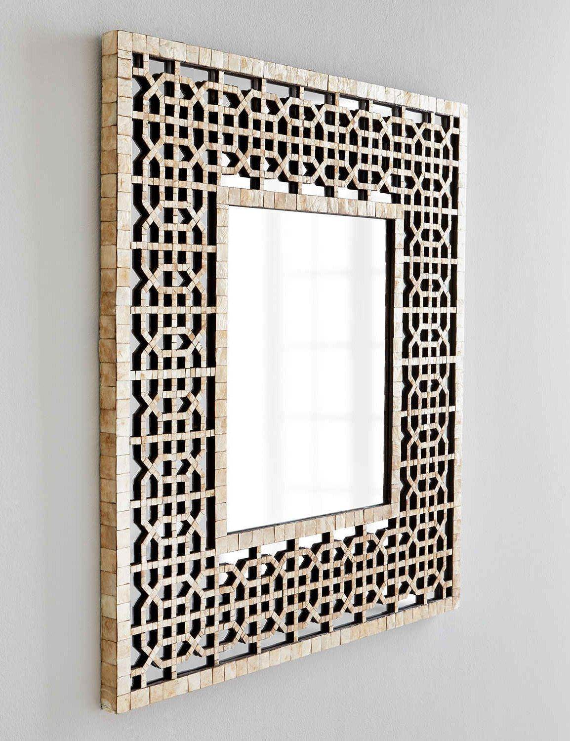 Ivory Mpearl DA Mirror - Mirrorwalla