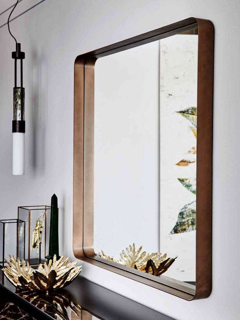 Copper Rues Decorative Mirror - Mirrorwalla