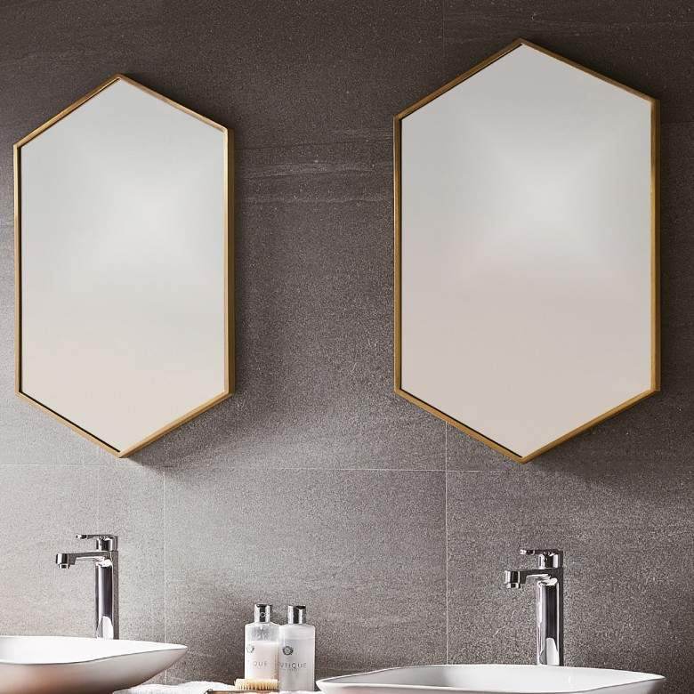Golden Edge Dc Mirror - Mirrorwalla