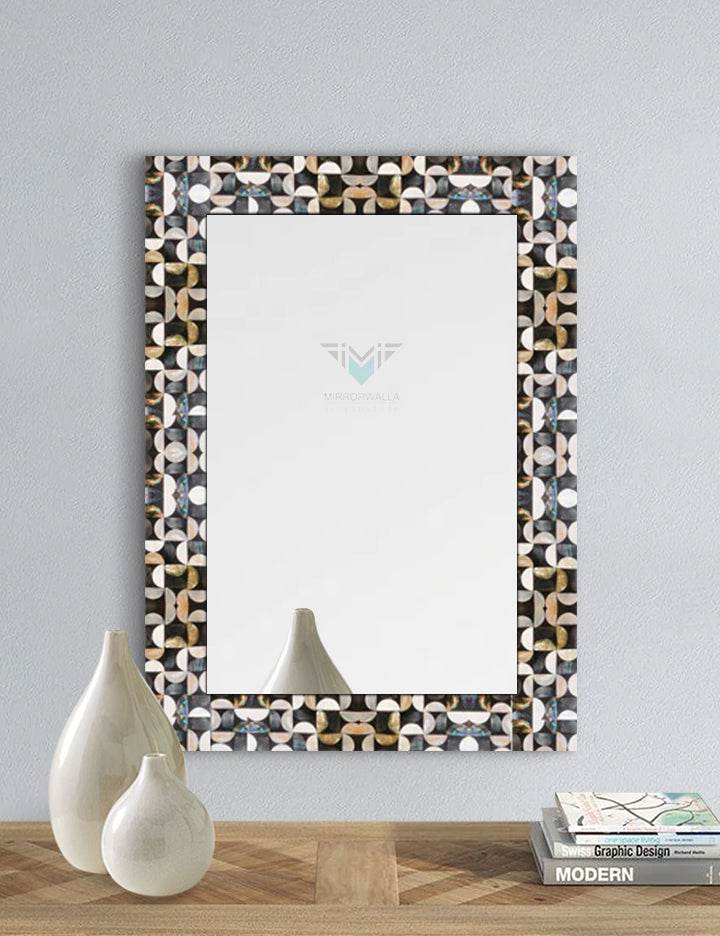 Royal-pearl Decorative Mirror - Mirrorwalla