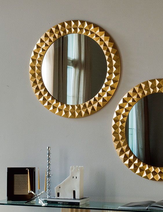 Golden Castle Decorative Mirror