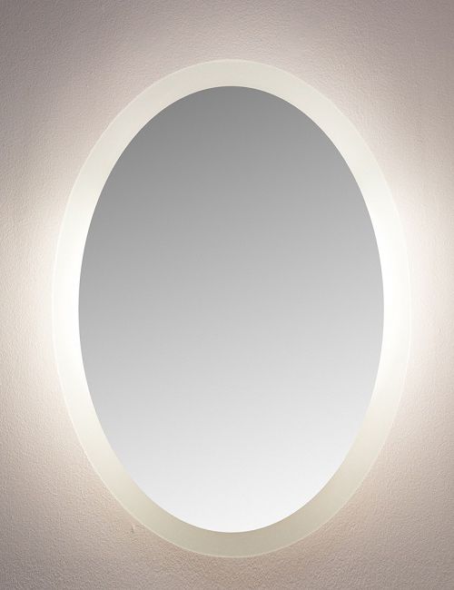 Oval Led Backlit Mirror