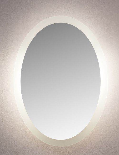 Oval Led Backlit Mirror - Mirrorwalla