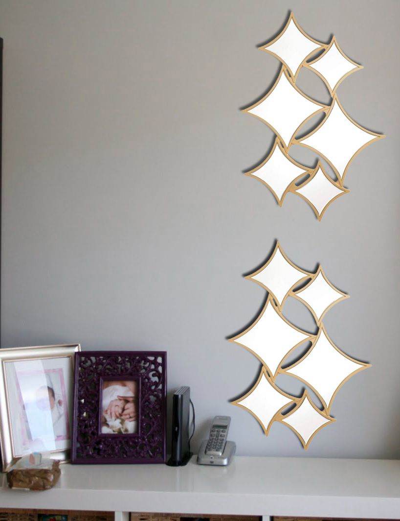 Golden Glazes Decorative Mirror - Mirrorwalla