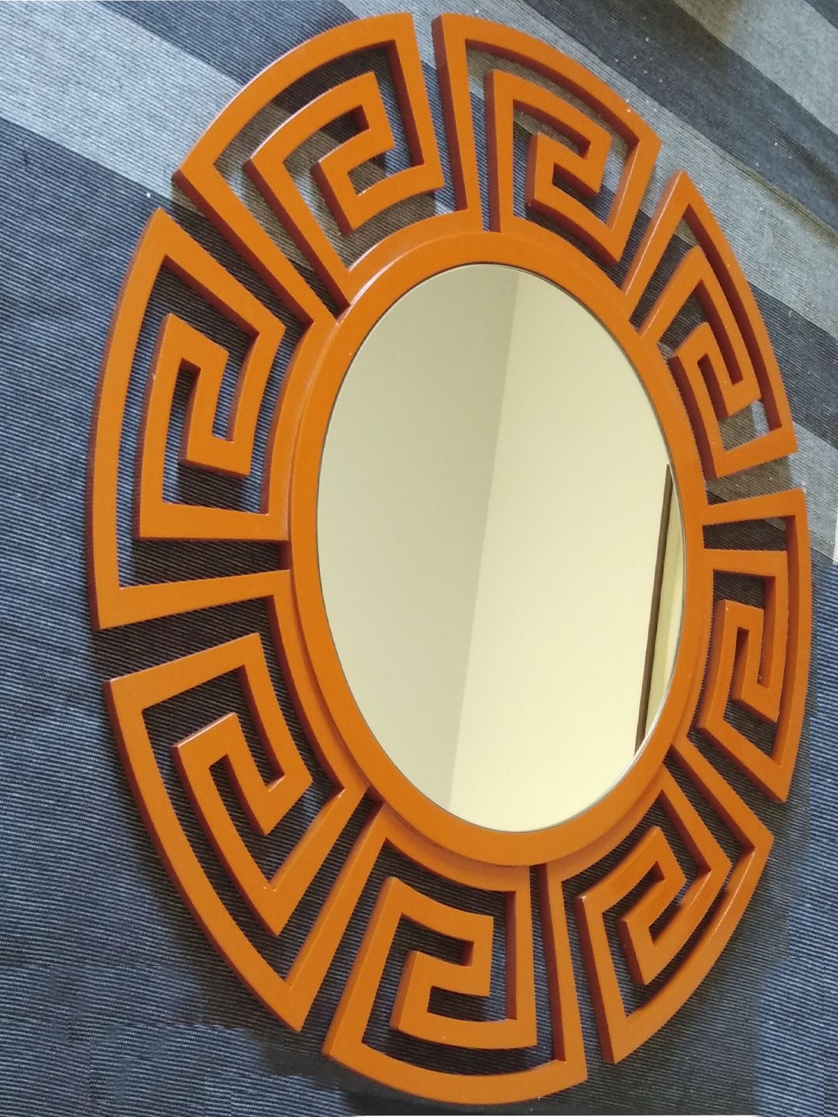 Teak Versace Decorative Mirror