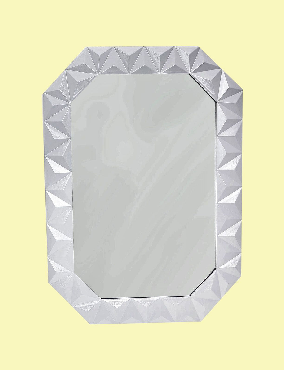 White Jazz Decorative Mirror