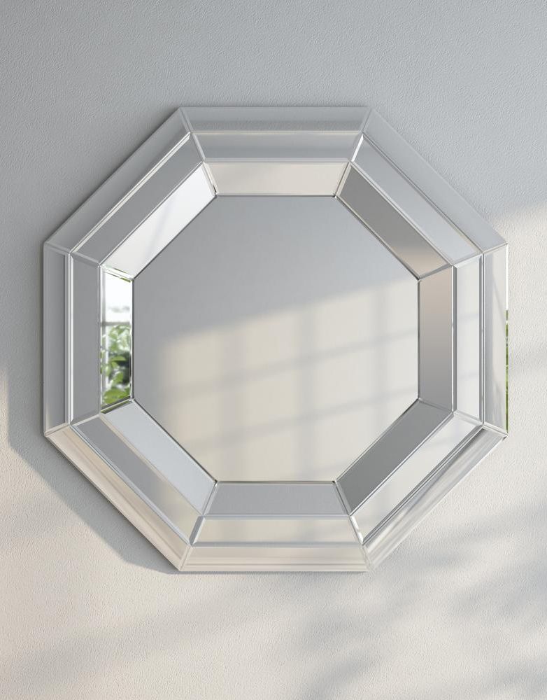 Amazing Hexagon Decorative Mirror