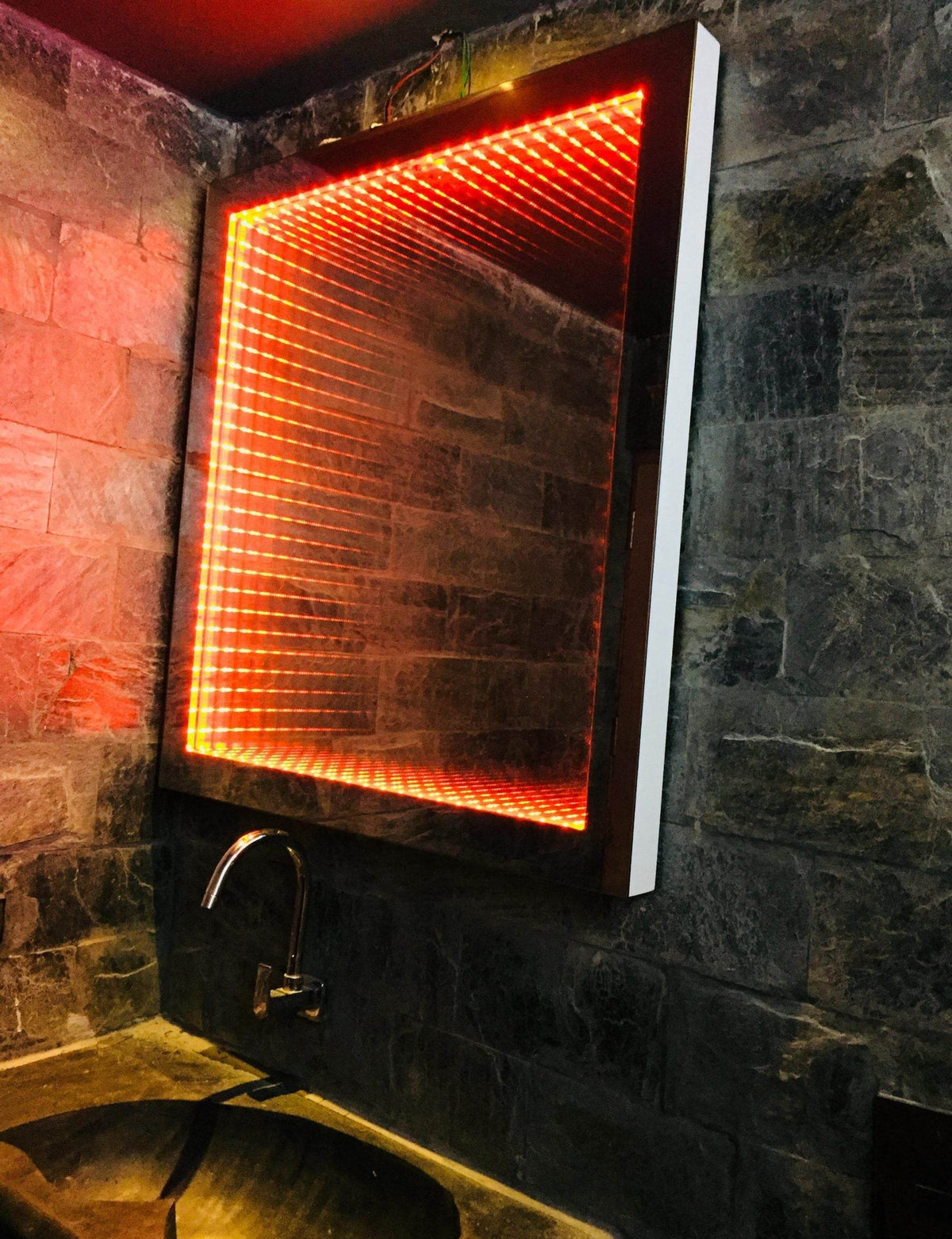 Amazing Rgb Infinity Mirror | Led Mirror - Mirrorwalla