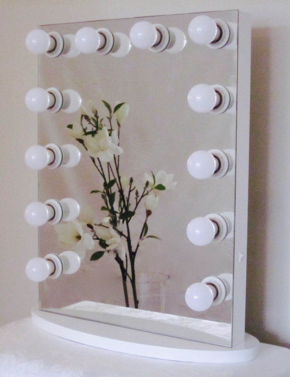 Glassy Hollywood Makeup Mirror - Mirrorwalla