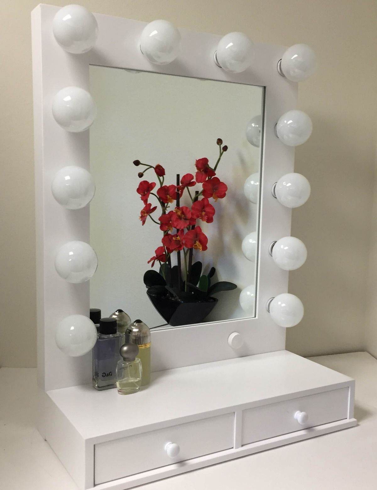 Storage Hollywood Makeup Mirror - Mirrorwalla