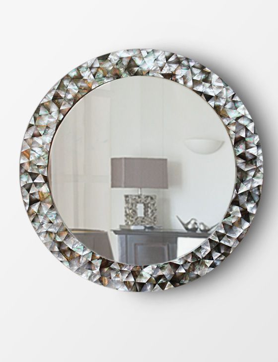 Mother Of Pearl Decorative Mirror