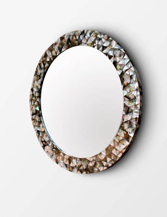 Mother Of Pearl Decorative Mirror - Mirrorwalla