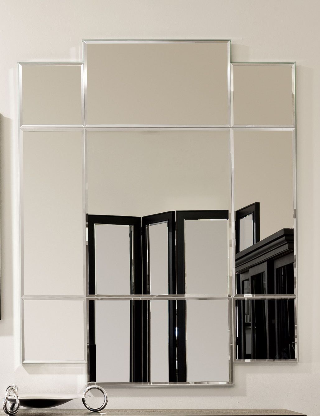 Beveled Box Decorative Mirror