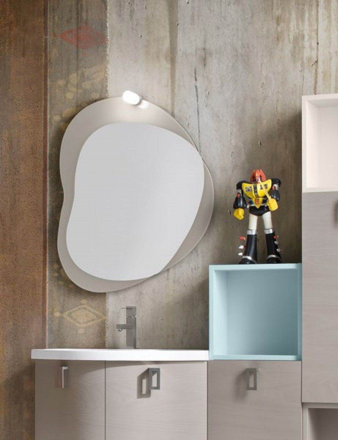 Modern Heart Decorative Mirror - Mirrorwalla
