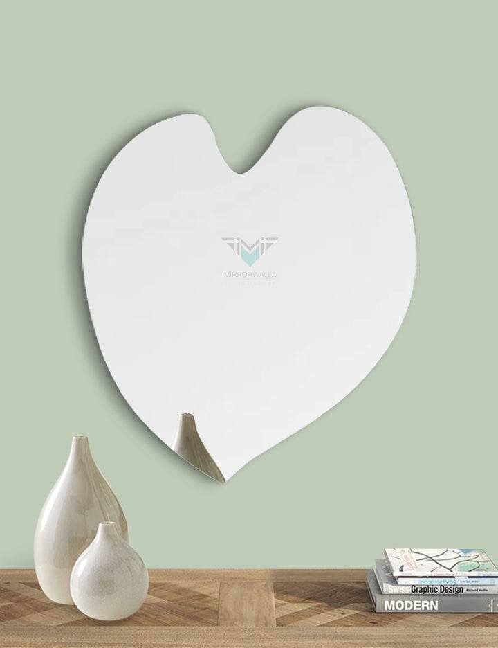 Solid Heart Decorative Mirror - Mirrorwalla