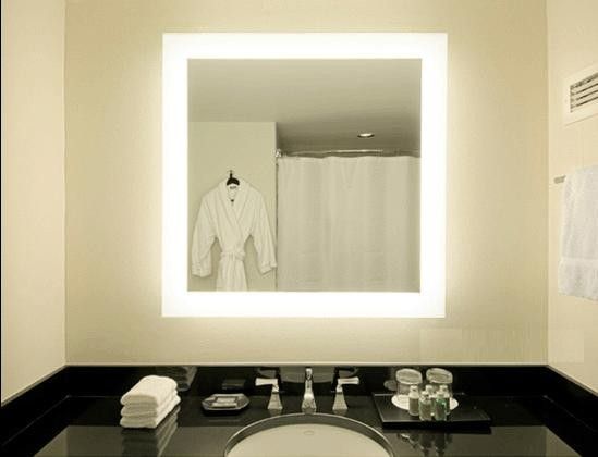LED Square Bathroom Mirror