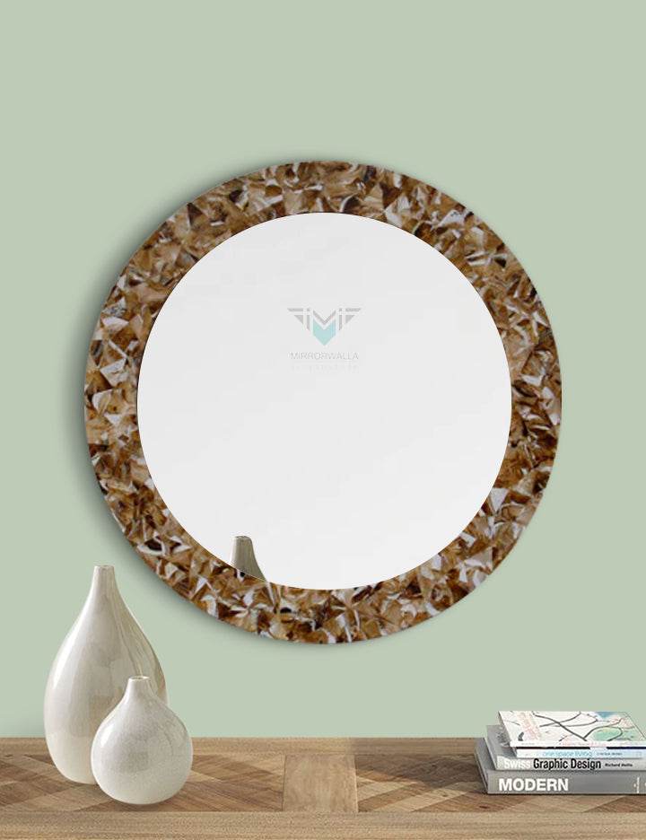 Chocolate Pearl Mirror - Mirrorwalla
