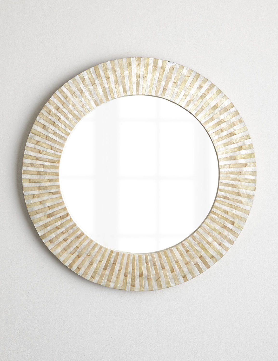 Peal Beige & Ivory Mirror