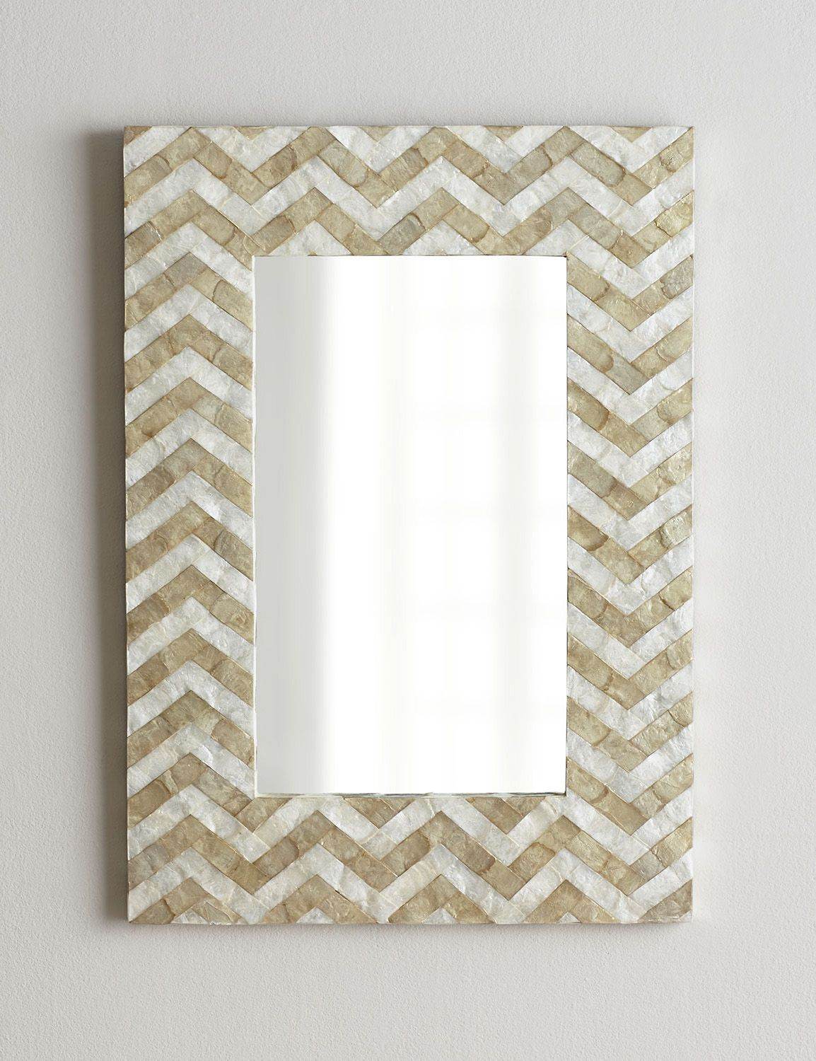 Wave Pearl Designer Mirror - Mirrorwalla