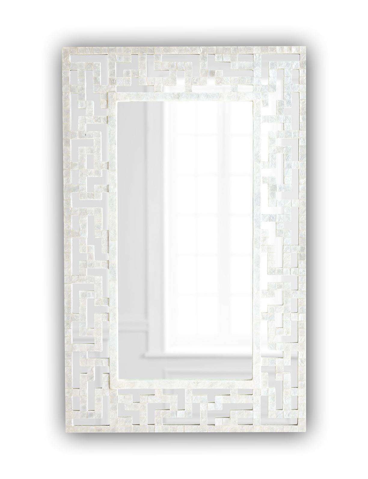 Ivory Mpearl Mirror - Mirrorwalla