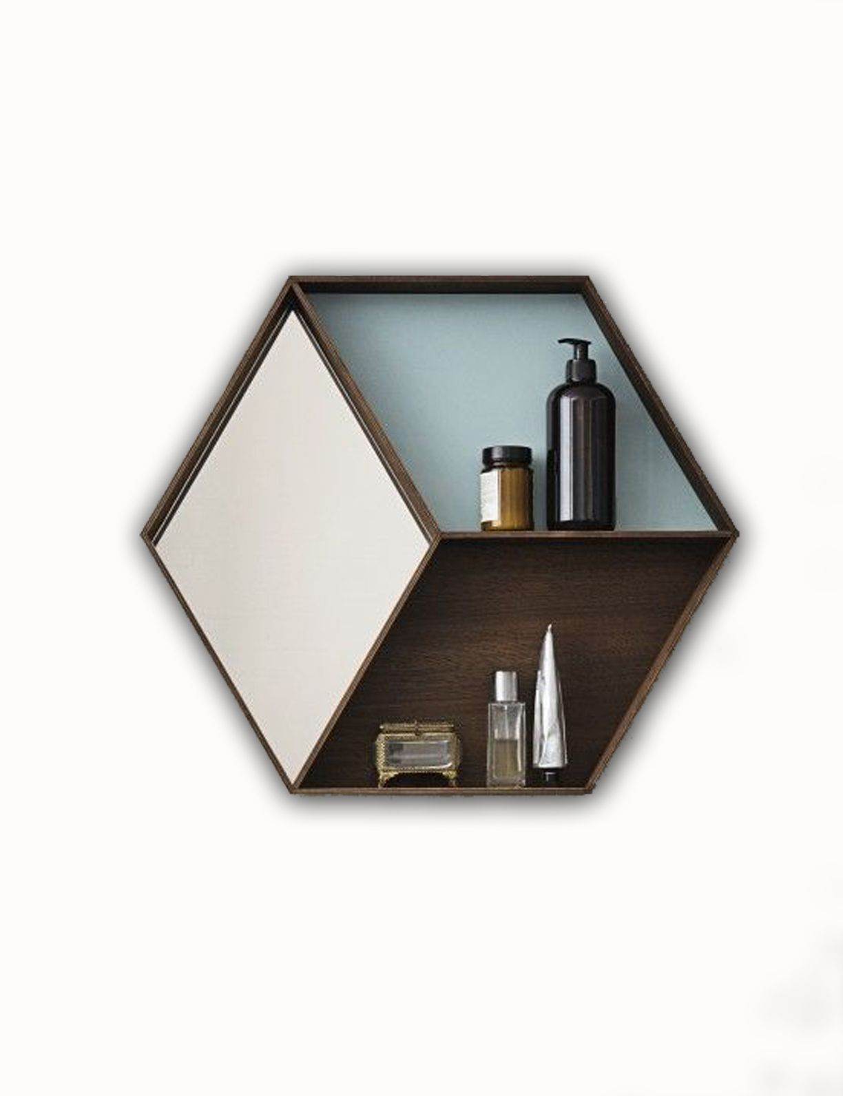 Octagon Storage Mirror - Mirrorwalla