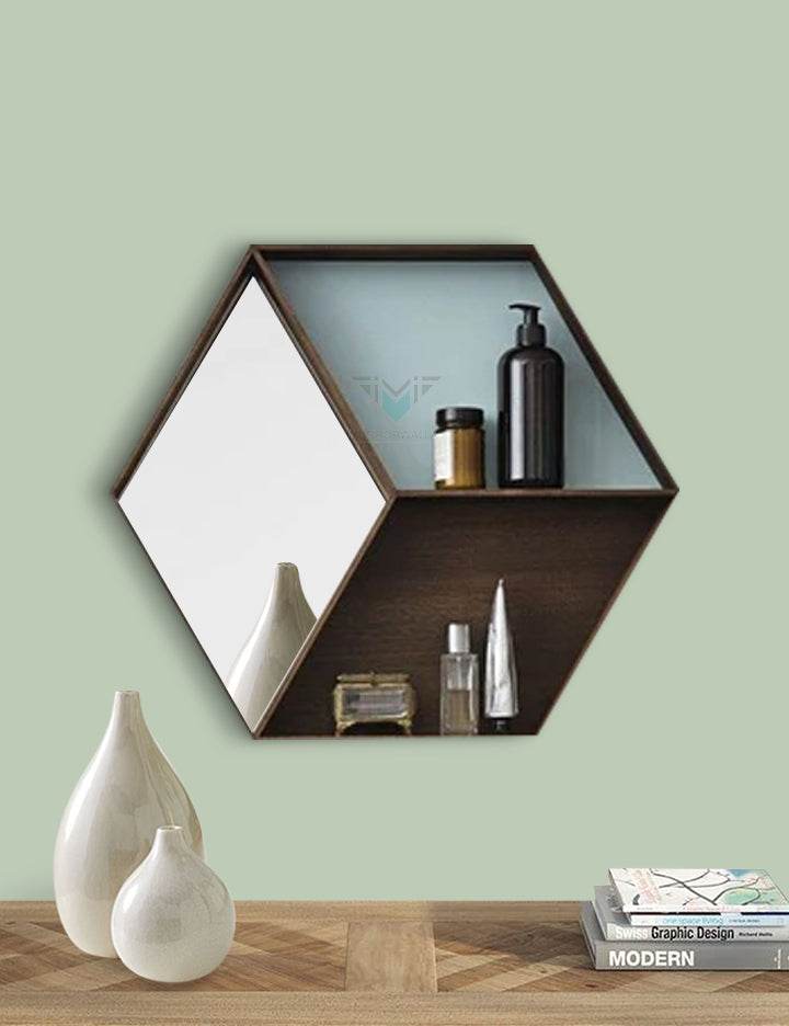 Octagon Storage Mirror - Mirrorwalla