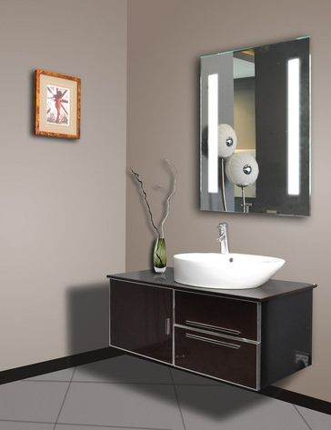 L2 White LED Mirror - Mirrorwalla