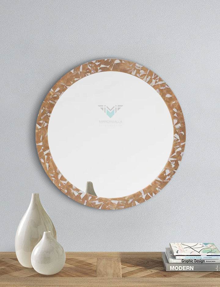 Ivory Rose Decor Mirror - Mirrorwalla