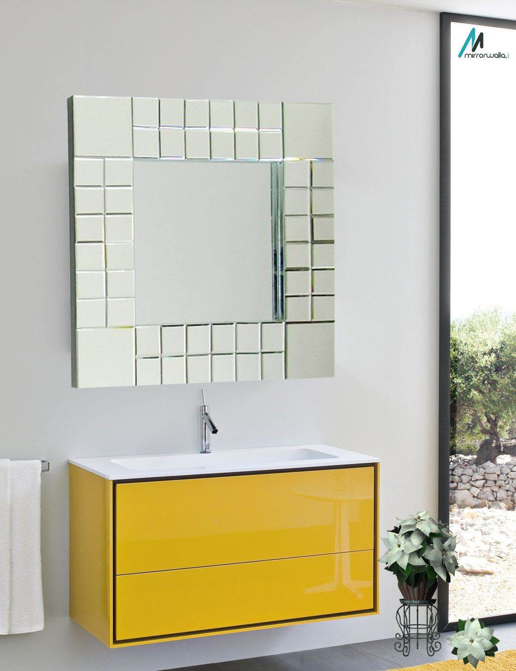 Box SQ Mirror - Mirrorwalla