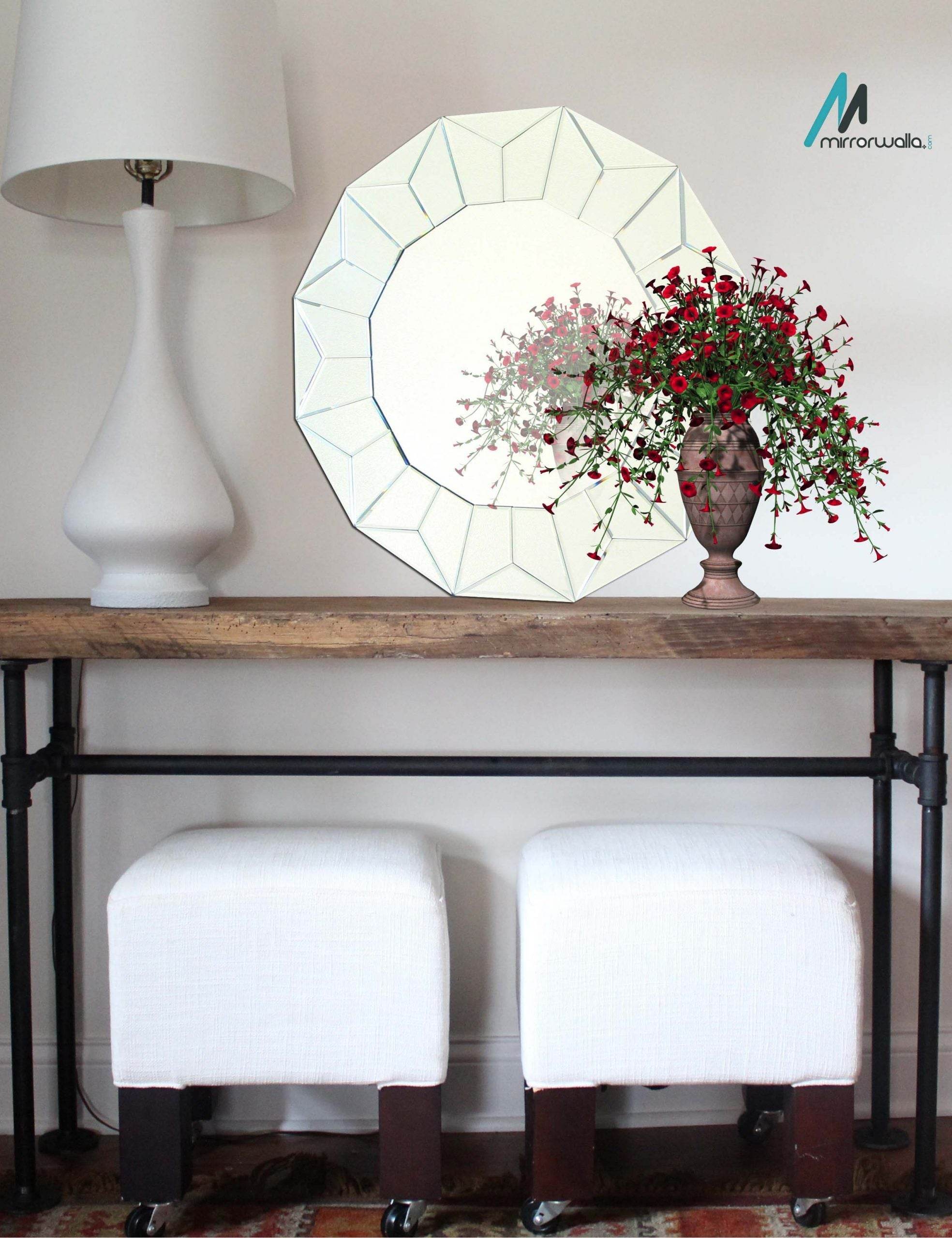 Diamond Style Mirror - Mirrorwalla