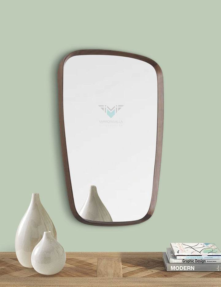 Brown Illusion Mirror - Mirrorwalla