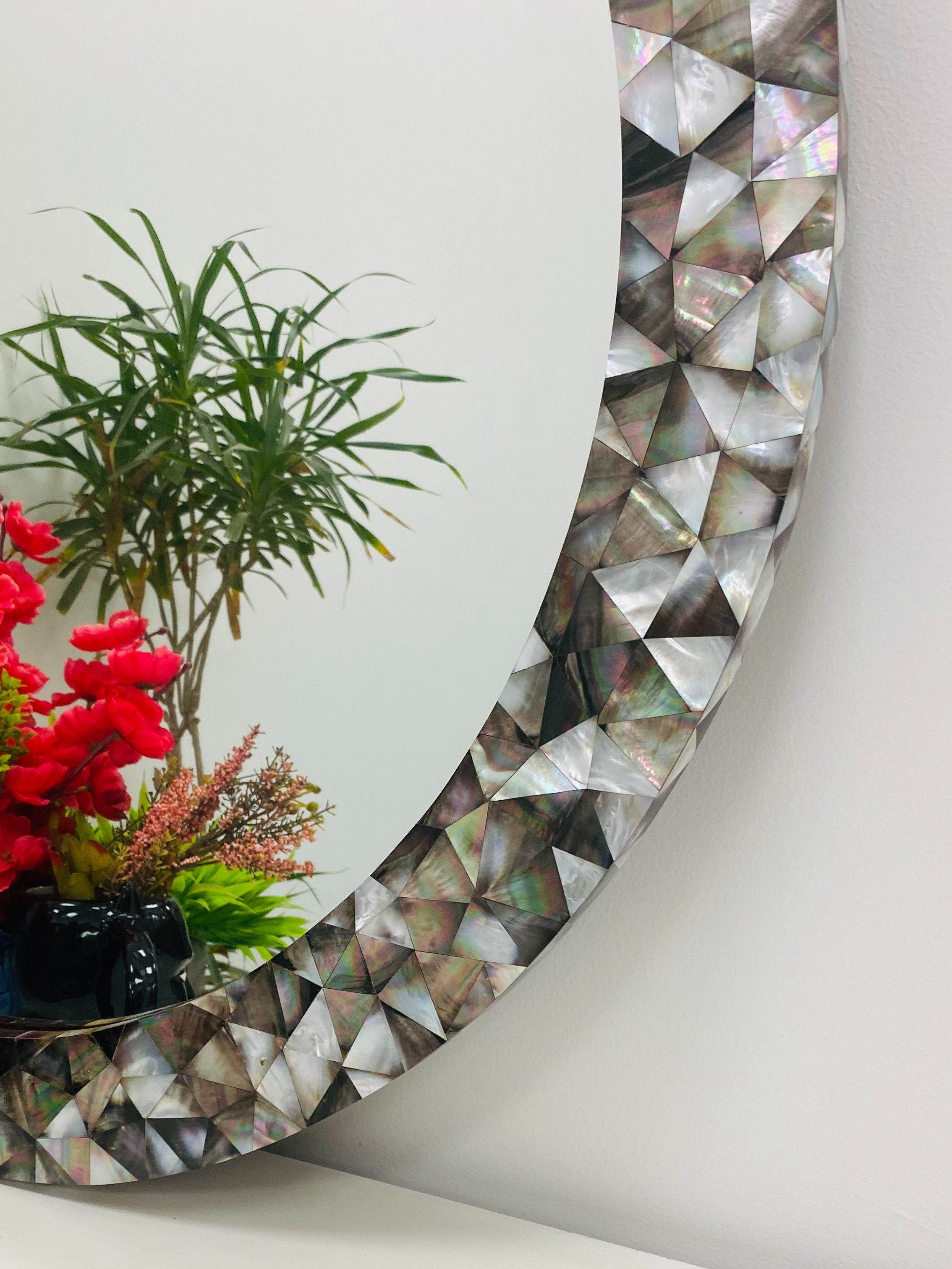 Bright Ocean Pearl Mirror - Mirrorwalla