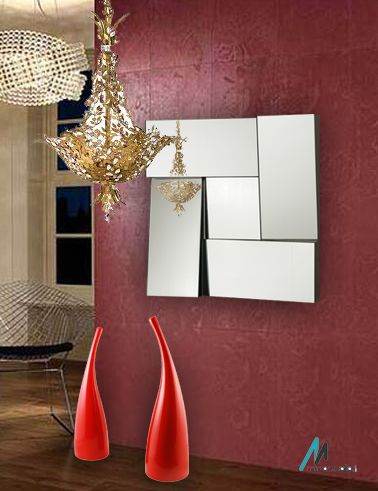 Z-square Decorative Mirror - Mirrorwalla
