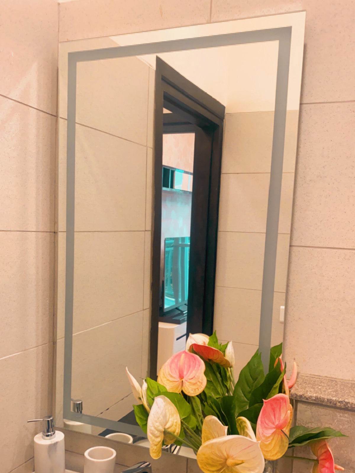 Warm White 3k LED Mirror - Mirrorwalla